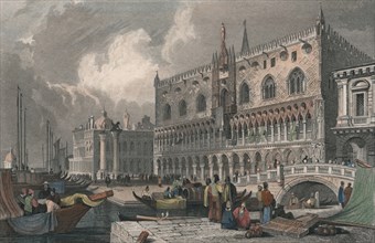 The Grand Canal & Doge's Palace, Venice', 1844.