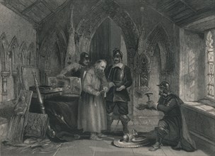 Plunder of Monasteries', 19th century.