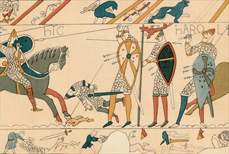 Battle of Hastings & Death of Harold', (19th century?).
