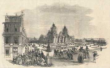 The Great Square, Mexico', 1845.