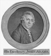 His Excellency John Adams', c1783.