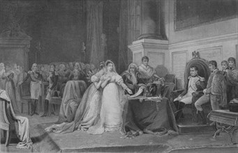 The Divorce of Josephine', 1846, (mid 19th century).