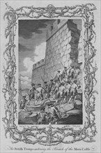 The British Troops entering the Breach of the Moro Castle', (c1770s).
