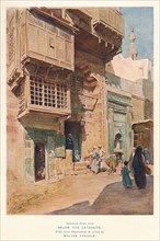 Street scene, Egypt, c1907.