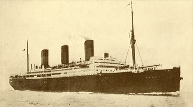 The "Berengaria" (Cunard Line), 52,700 Tons', c1930.