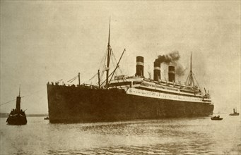 The "Belgenland" (Red Star Line), 27,132 Tons', c1930.