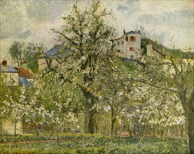 Kitchen-Garden with Flowering Fruit-Trees', 1877, (1939).