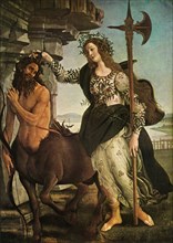 Pallas and the Centaur', c1480-1485, (1937).