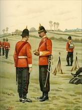 The 43rd - Oxfordshire Light Infantry', 1890.