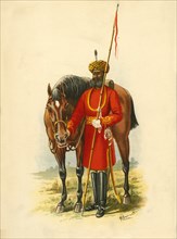 The Governor-General's Body-Guard, Calcutta', 1890.