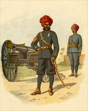 The Bombay Artillery', 1890.