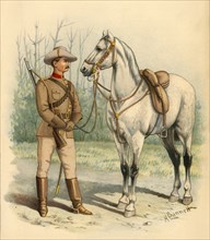Victorian Mounted Rifles', 1890.
