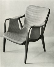 Framed chair, Designed by Axel Larsen for the Institute of Handicrafts, Stockholm', 1949