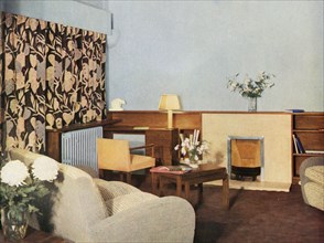 Living-room in Miss Dinshaw's apartment, Stockleigh Hall, Regent's Park, Gordon Russell Ltd.', 1937