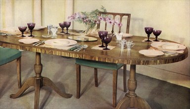 Dinner-table arranged by Harrods Ltd., London', 1937.