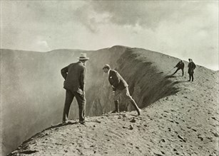 At the Crater's Brink, Asama-Yama', 1910.