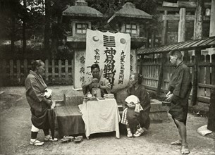 A Fortune-Teller at Inari Temple', 1910.