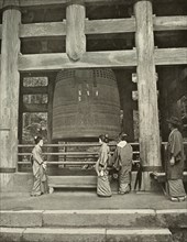 The Great Bell at Chio-In Temple', 1910.