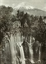 Fuji and the Shira-Ito Waterfall', 1910.