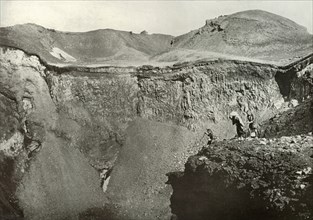 The Holy Crater of Fuji-San', 1910.