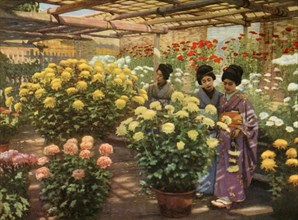 At the Chrysanthemum Show', 1910.