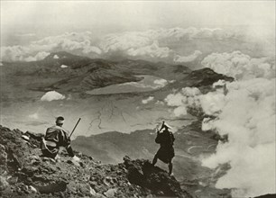 Two Miles Above the Clouds', 1910.