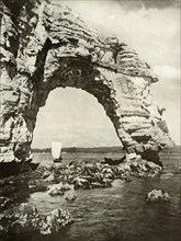 A Sea-Worn Arch at Matsushima', 1910.