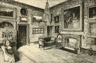 The Drawing-Room at Abbotsford', 1882.
