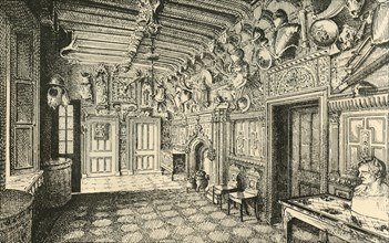 The Entrance-Hall. -"Along the Wall are Many Suits of Old Armor".', 1882.