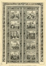 The Ghiberti Gates - The East Door of the Baptistery at Florence', 1882.