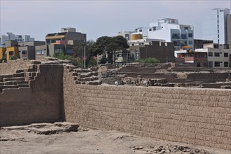 Huaca Pucllana Miraflores, Lima, Peru, 2015.