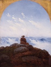 Wanderer on the Mountaintop, 1818.