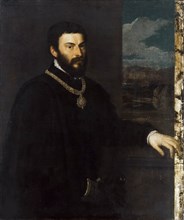 Portrait of Count Antonio Porcia, ca 1535-1540.
