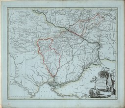 General Map of Novorossiysk Governorate, 1779.