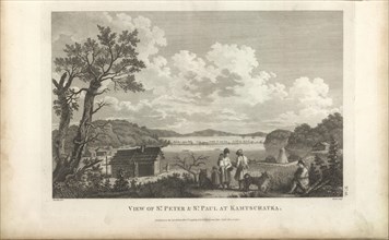 View of the Petropavlovsk Harbor, 1780s.