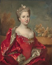 Portrait of Louise de Rohan duchess of Montbazon (1704-1780), 1725-1730.