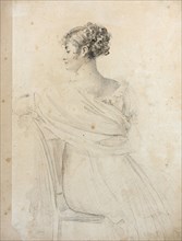 Portrait of Madame Récamier (1777-1849).