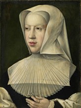 Portrait of Margaret of Austria (1480-1530).
