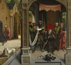 The Knighting of Saint Martin by the Emperor Constantine, ca 1514.