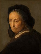 Study of an old woman, ca 1630-1634.
