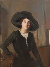 Elena in Black Hat, 1910.