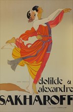 Clotilde et Alexandre Sakharoff, 1921.