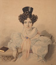 Portrait of Anna Platonovna Plautina (1808-1886), 1830s.