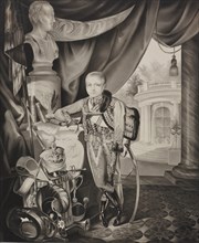 Portrait of the Crown prince Alexander Nikolayevich (1818-1881), 1827.