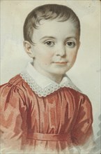 Portrait of Eugenia Kochubey as child, 1849.