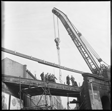 North Staffordshire Railway Bridge, Times Square, Longton, Stoke-on-Trent, 1965-1968