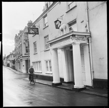 White Hart Hotel, The Square, Moretonhampstead, Devon, 1967