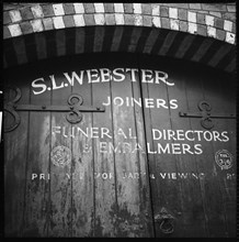 Samuel Lee Webster, Joiners, King Street, Alfreton, Derbyshire, 1967