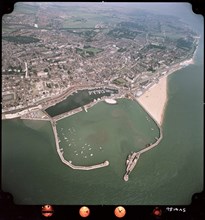Harbour and town, Ramsgate, Kent, 1969