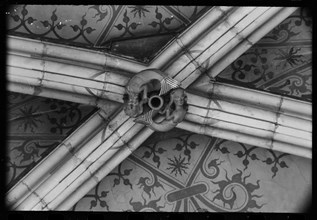 Roof boss, Beverley Minster, East Riding of Yorkshire, c1955-c1980